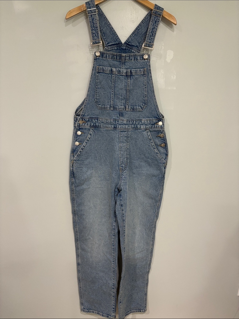 GAP Light Blue Women's Denim Overalls baggy fit
